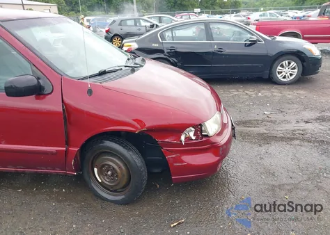 2002 Mercury Villager z USA, uszkodzony, nr VIN 4M2ZV11TX2DJ05500